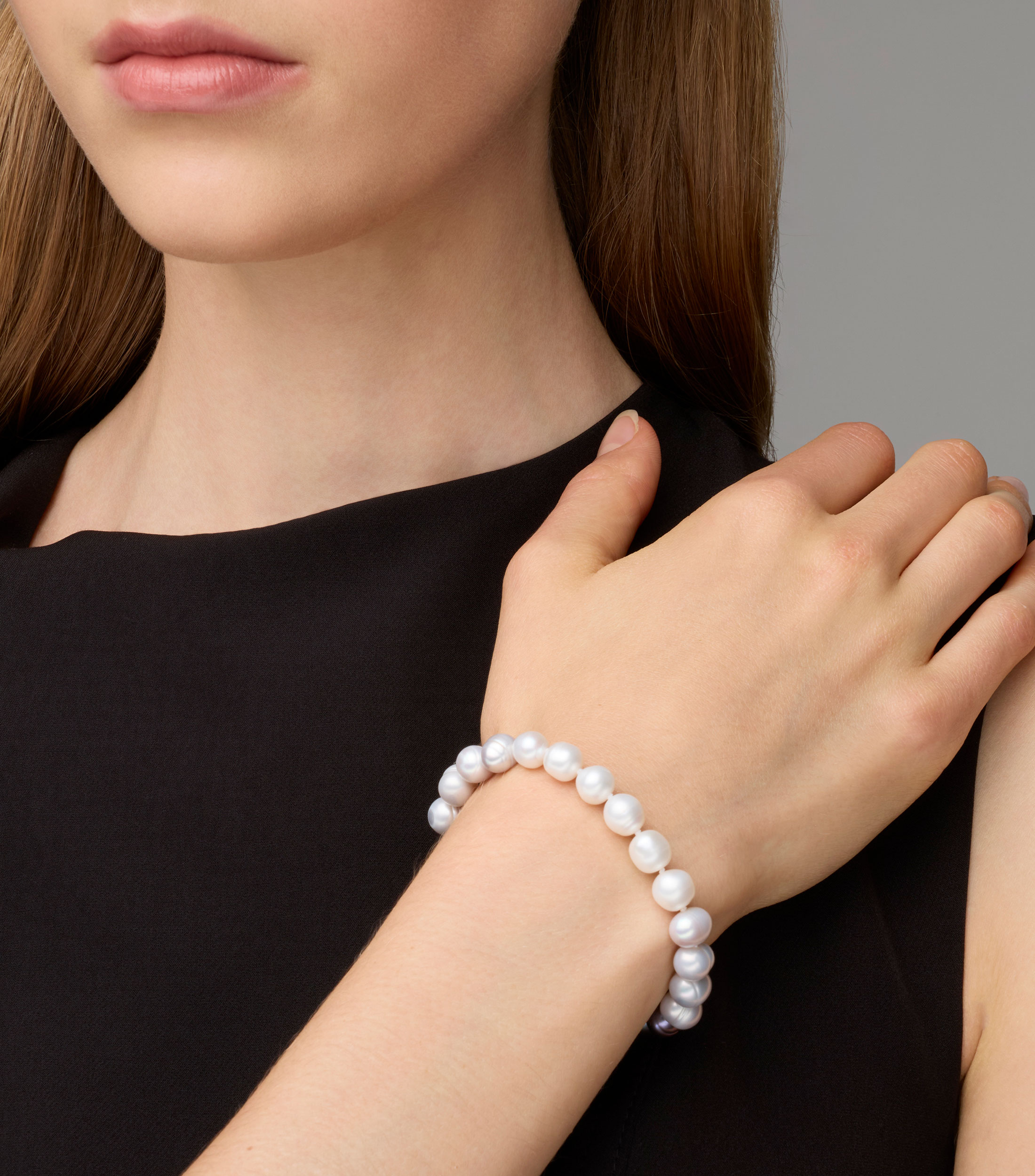Pulsera perlas de colores Mujer